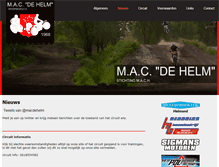 Tablet Screenshot of macdehelm.nl